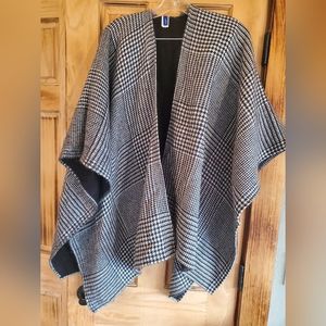 Womens Poncho Sweater